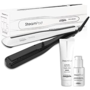 Buy with crypto Steampod 3.0 - Fine Hair Pack: Professional Steam Straightener + Vapo-Active Smoothing Milk + Finishing Serum-1
