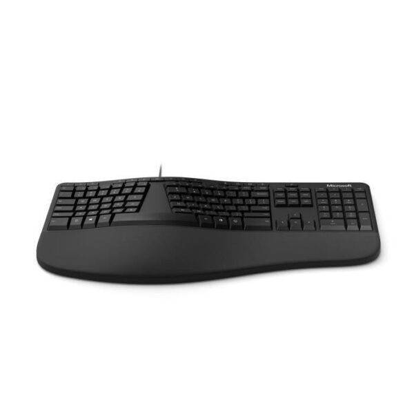 Buy with crypto Microsoft Ergonomic Keyboard - Black-2