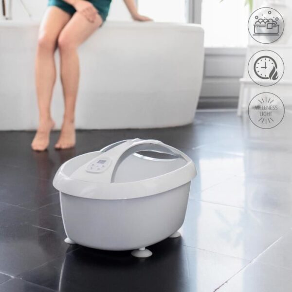 Buy with crypto MEDISANA FS 888 - Premium foot whirlpool bath - Promotes blood circulation and revitalizes - Integrated wellness light-4