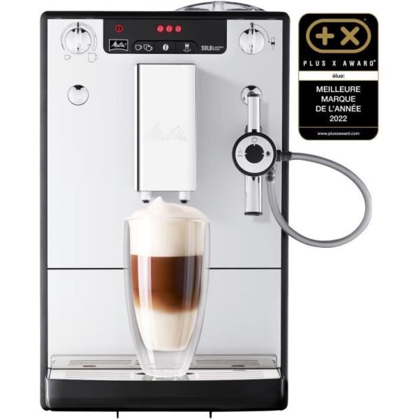 Buy with crypto Melitta coffee machine - Solo & Perfect Milk E957-203 Silver-2