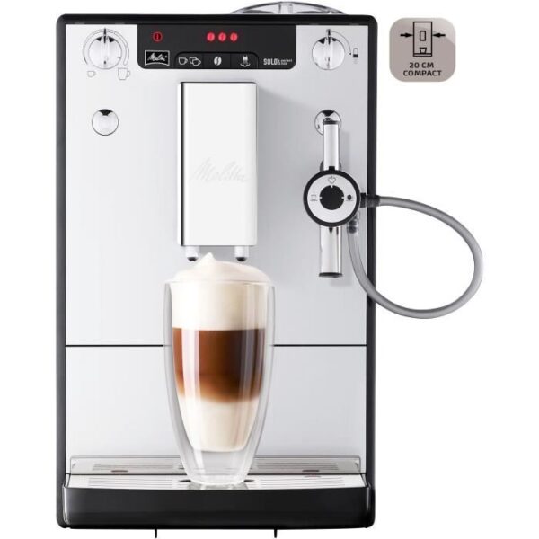 Buy with crypto Melitta coffee machine - Solo & Perfect Milk E957-203 Silver-3