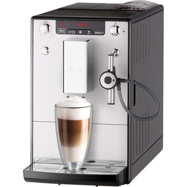 Buy with crypto Melitta coffee machine - Solo & Perfect Milk E957-203 Silver-1