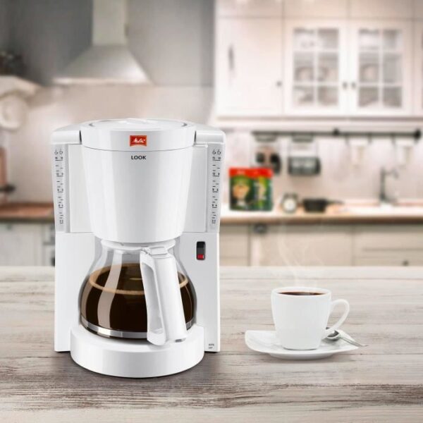 Buy with crypto Melitta Look IV 1011-01 White coffee-2