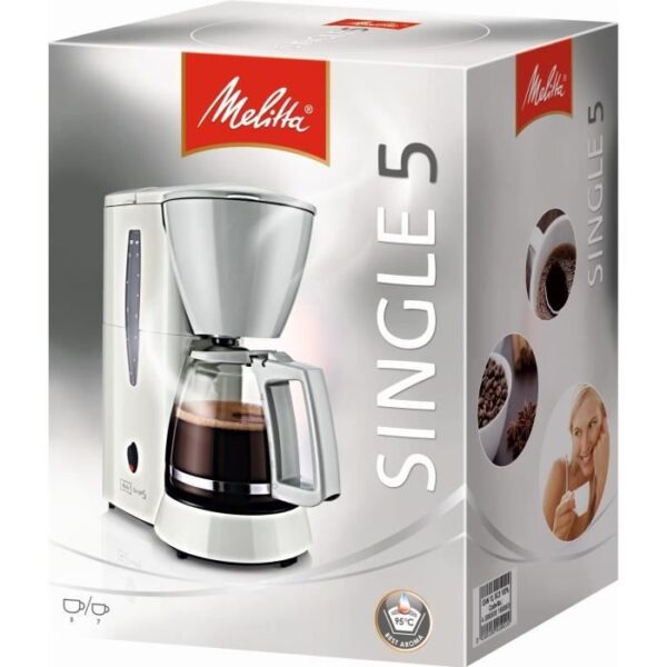 Buy with crypto Melitta M720-1/1 Single Cafetiere 5 m720-1/1 white-2