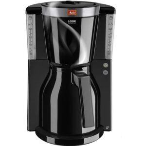 Buy with crypto Melitta coffee machine - Look IV thermal selection 1011-12 Black/Brushed steel-1