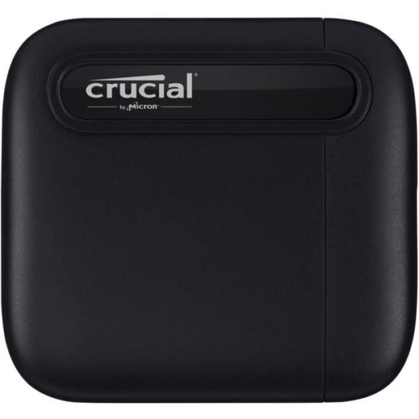 Buy with crypto External SSD - CRUCIAL - X6 Portable SSD - 2TB - USB-C (CT2000X6SSD9)-1