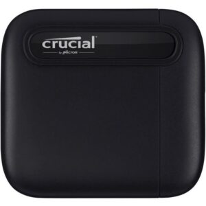 Buy with crypto External SSD - CRUCIAL - X6 Portable SSD - 1TB - USB-C (CT1000X6SSD9)-1