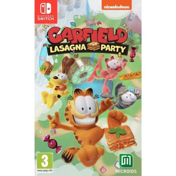 Buy with crypto Garfield Lasagna Party game Switch-1