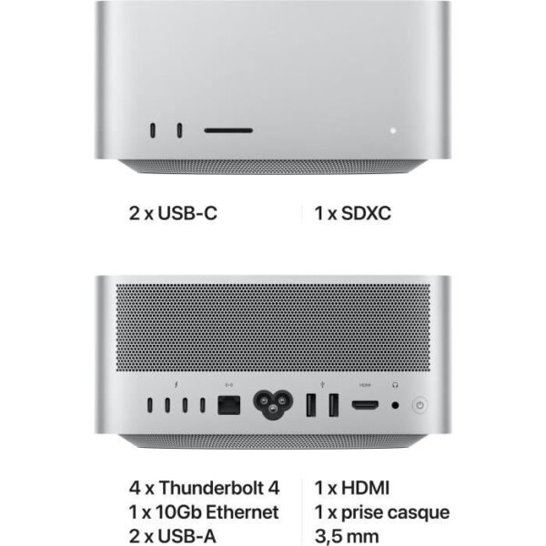 Buy with crypto Apple - Mac Studio - Apple M1 Max chip - 32GB RAM - 512GB storage)-6