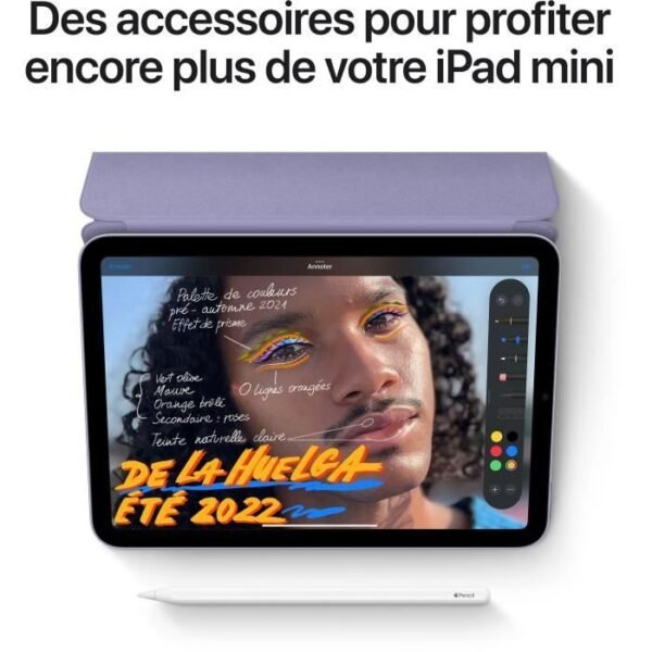 Buy with crypto Apple - iPad mini (2021) - 8.3 WiFi - 256 GB - Purple-5