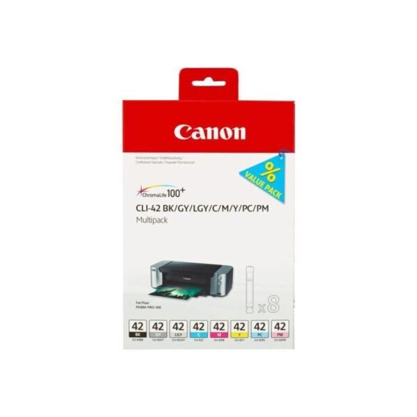 Buy with crypto CANON CLI-42 8inks Ink Cartridge-5