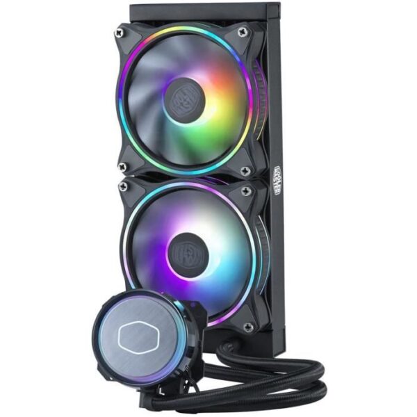 Buy with crypto COOLER MASTER - PC Liquid Cooling - MasterLiquid ML240 Illusion ARGB - 240mm Radiator - Black (MLX-D24M-A18P2-R1)-3