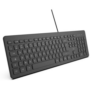 Buy with crypto MOBILITY LAB ML304250 - Wired PC Business Keyboard with 2 integrated USB hub - Black-1