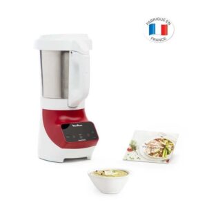 Buy with crypto MOULINEX LM924500 Heated Blender Soup & more 2L Red-1