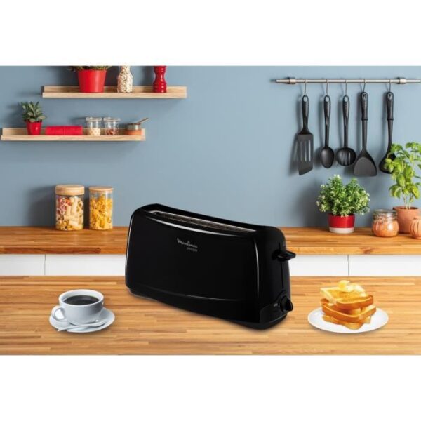 Buy with crypto MOULINEX TL110800 Principio Toaster - Black-4