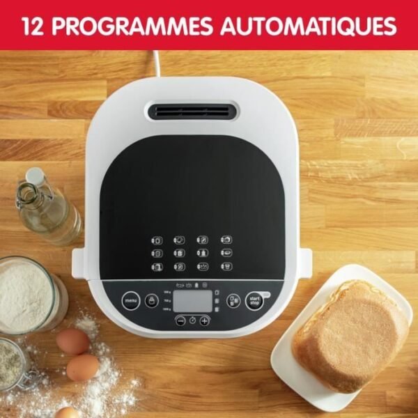 Buy with crypto MOULINEX Bread maker - OW210130 - 1kg capacity - White-3