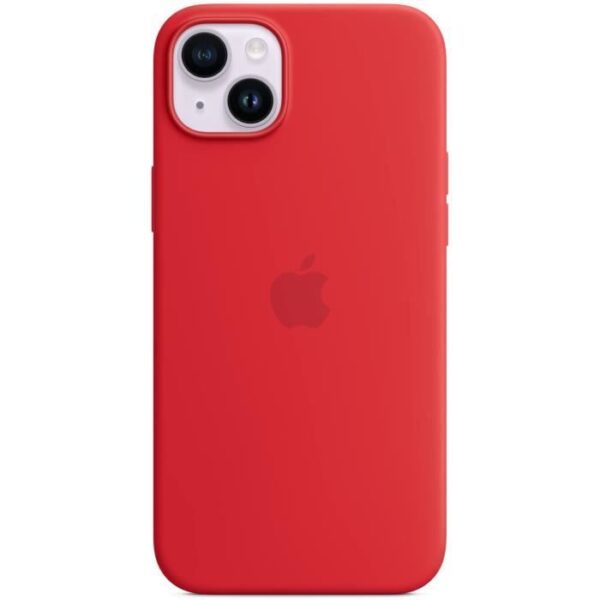 Buy with crypto Apple iPhone 14 Plus Silicone Red case-2