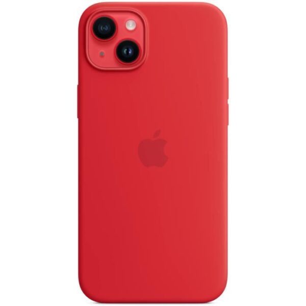 Buy with crypto Apple iPhone 14 Plus Silicone Red case-5