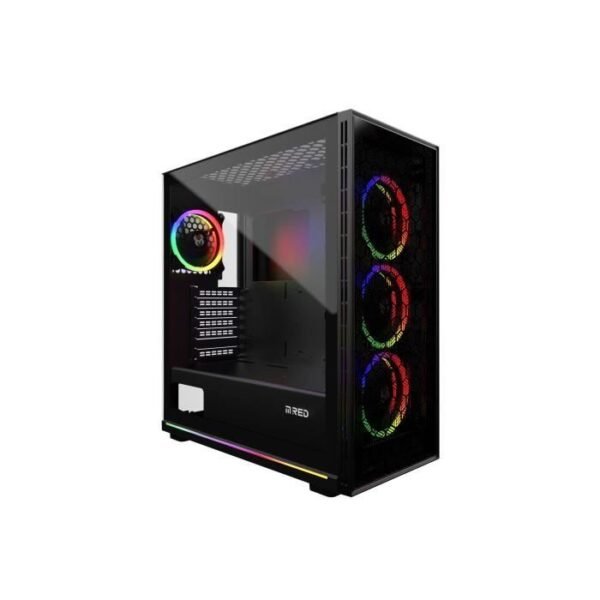 Buy with crypto MRED - PC Gamer atx - RGB Black Destroyer Gamma -G-1