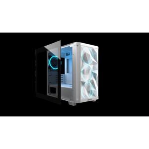 Buy with crypto MRED - Gamer PC case - RGB Stardust Mini - White-1