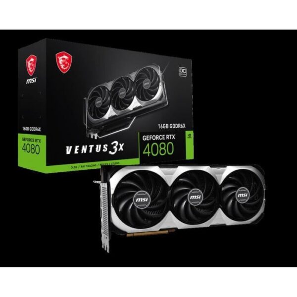 Buy with crypto MSI GeForce RTX 4080 Ventus 3x OC 16GB graphics card-1