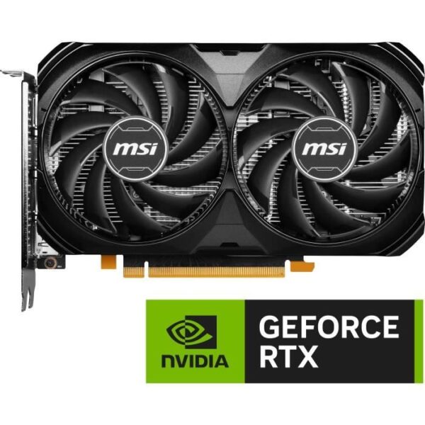 Buy with crypto MSI - Graphics card - GeForce RTX  4060 Ventus 2x Black 8G OC-3