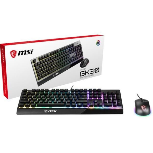 Buy with crypto MSI Vigor GK30 Combo Keyboard and Mouse Bundle-4