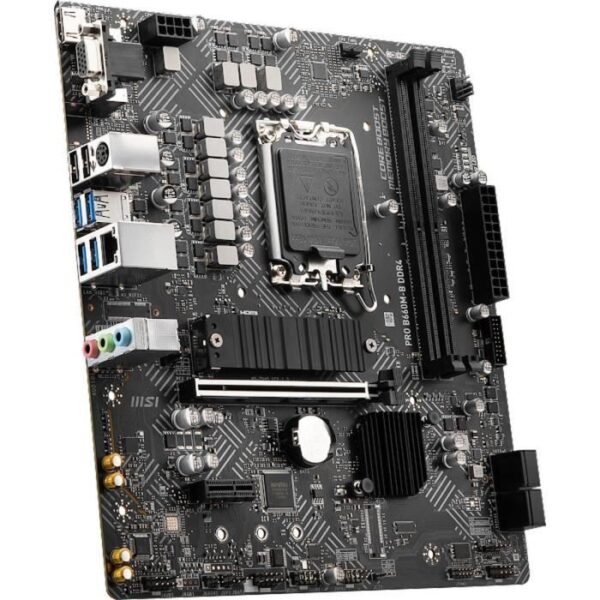 Buy with crypto MSI - PRO B660M-B DDR4 - Motherboard - Socket LGA 1700 - Chipset Intel B660-2