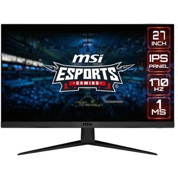 Buy with crypto Flat gaming pc screen - MSI - Optix G2712 - 27 FHD - IPS slab - 170Hz - 1ms - Freesync - 2 HDMI + 1 DP-1