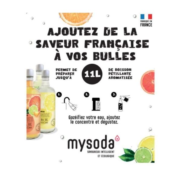 Buy with crypto MySoda - Lot of 6 concentrates orange flavor 685ml-2