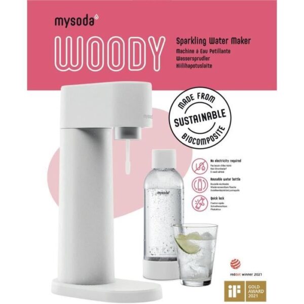 Buy with crypto MYSODA Machine A Soda Woody White