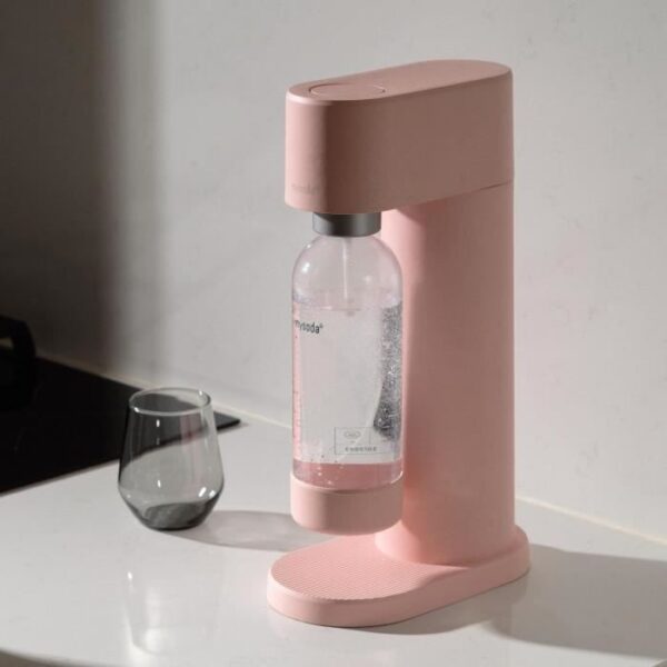 Buy with crypto MySoda - Pack of 2 Pink Pet bottles and 0.5L biocomposite-2