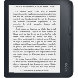 Buy with crypto KOBO Libra 2 Reading Light Black - 7 - 300ppp - Comfortlight PRO - Waterproof - Bluetooth - 32Go-1