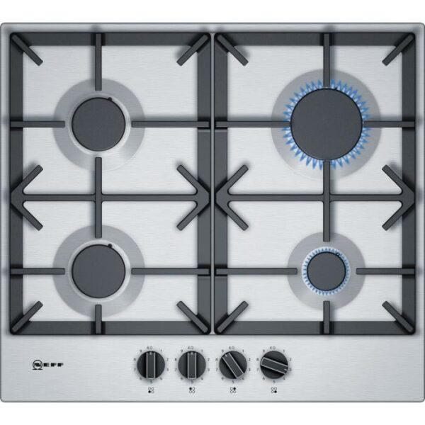 Buy with crypto NEFF gas hob - 4 homes - L58.2 x D52 cm - T26DS49N0 - 4242004203384-1