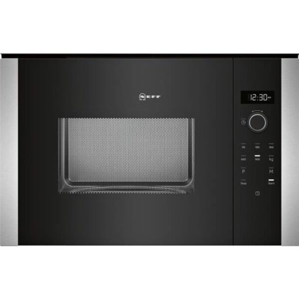 Buy with crypto NEFF HLAWD53N0 - Black built-in monofunction microwave - 25 L - 900 W-1