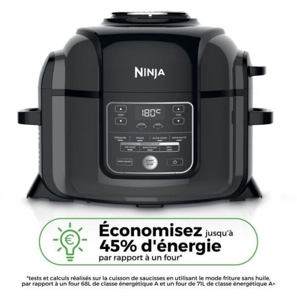 Buy with crypto Ninja Foodi Op300eu - 7 -in -1 multi -manter - 1500W - Tendercrisp technology - Black-2