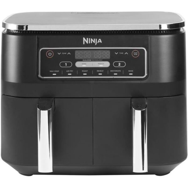 Buy with crypto Ninja Foodi AF300EU - Dual Zone Oil Fryer - Sync functions