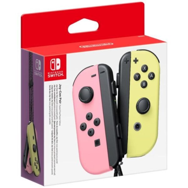 Buy with crypto Pair of Pastel & Pastel Pastel Joy-Con Pink Pink Nintendo Switch-1