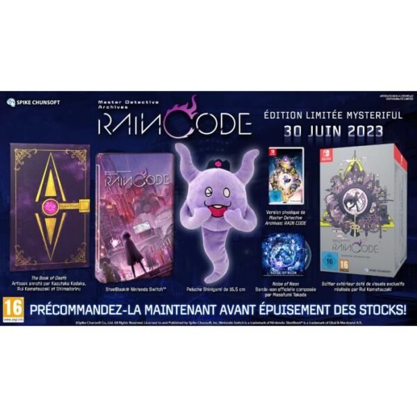 Buy with crypto Master Detective Archives: Rain Code - Limited edition Mysteiful | Nintendo Switch game-2