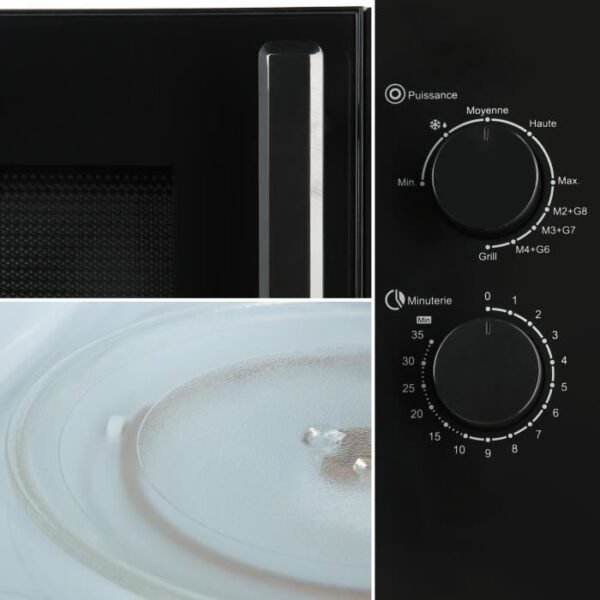 Buy with crypto Grill Oceanic MO20BG Microwave Black L45 x H24 x D32.1 cm 20L-5
