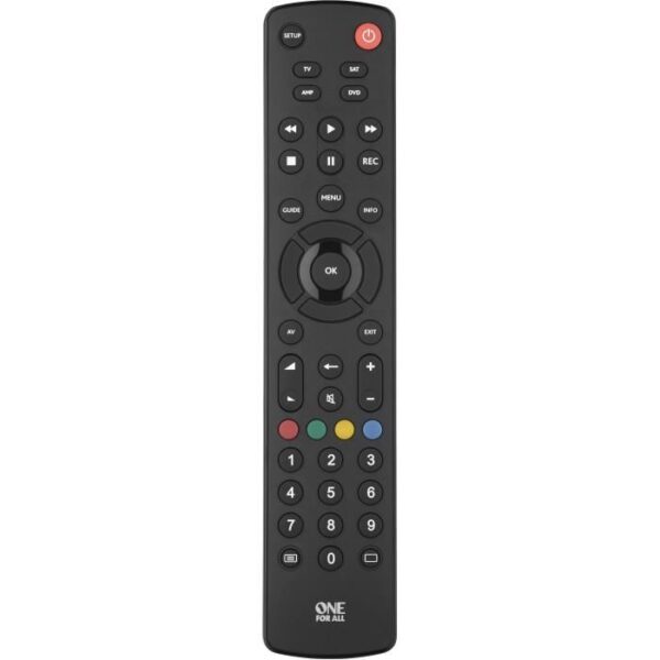 Buy with crypto ONE FOR ALL URC 1240 4 in 1 remote control - TV / DVD - Blu-Ray / Decoder / Home cinema - Audio-2