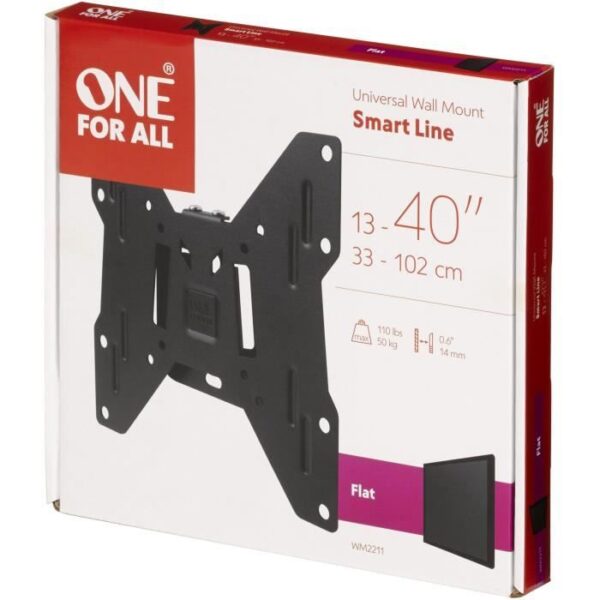 Buy with crypto ONE FOR ALL WM2211 TV wall mount from 33 to 102cm (13-40)-2