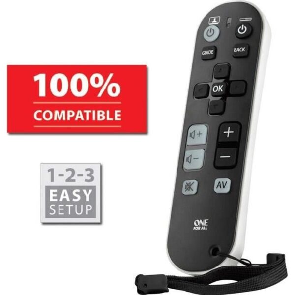 Buy with crypto ONE FOR ALL URC6810 Universal Remote Control Zapper TV-1