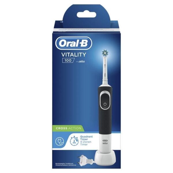 Buy with crypto Oral-B Rechargeable Electric Toothbrush Braun Vitality 100 Cross Action-2