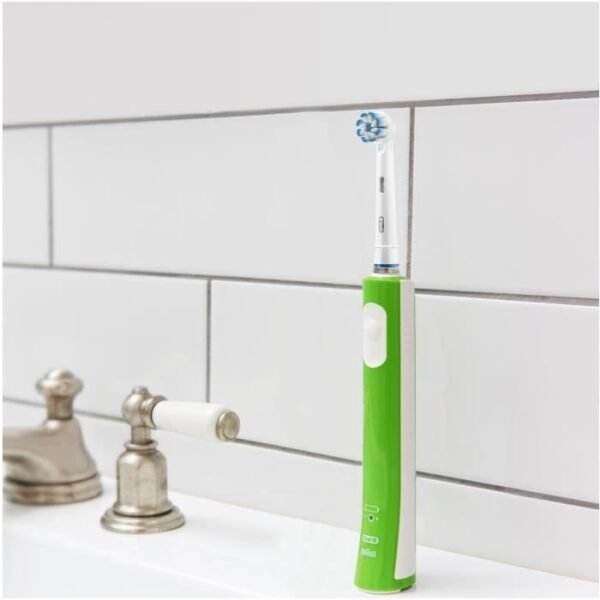 Buy with crypto Oral-B Junior 6+ Rechargeable Electric Toothbrush - Green-5