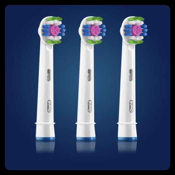 Buy with crypto Oral-B 3D White Brush Head With CleanMaximiser