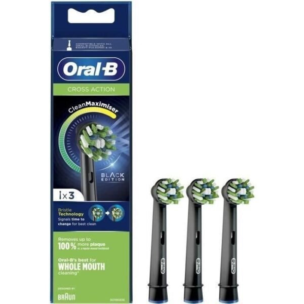 Buy with crypto Oral-B CrossAction Brush Head With CleanMaximiser