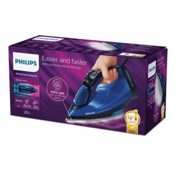 Buy with crypto PHILIPS GC3920 / 20 Iron without adjustment - 2500W - 45g / min - 180g steam boost - Vertical steamer)-6