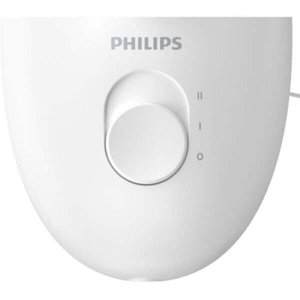 Buy with crypto PHILIPS BRE225 / 00 Satinelle electric epilator - 2 speed - purple and white)-6