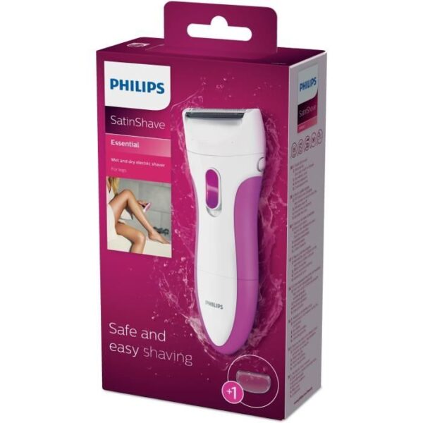 Buy with crypto PHILIPS HP6341 / 00 SatinShave Essential Women's Electric Razor-4